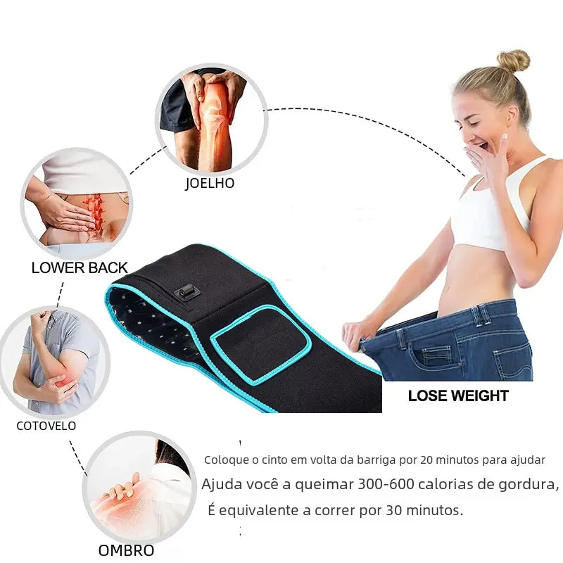 Long Wave Red Light Therapy Heating Waist Belt RS Market