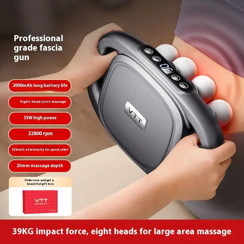 Deep Tissue Muscle Massage Gun, 8/16 Heads RS Market